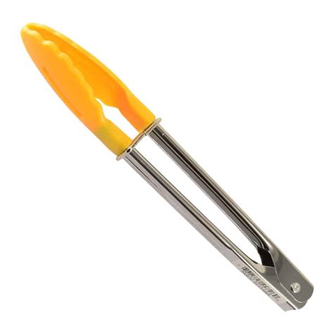 Mini Serving Tongs 7" Yellow - R&M International