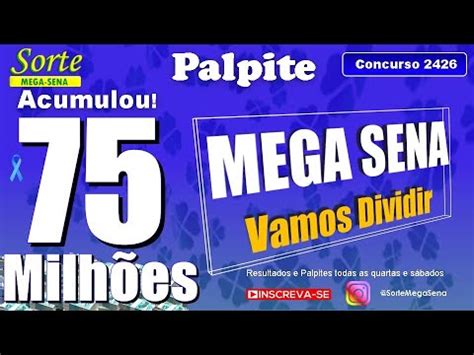 Resultado Mega Sena Palpite Concurso Sortemegasena