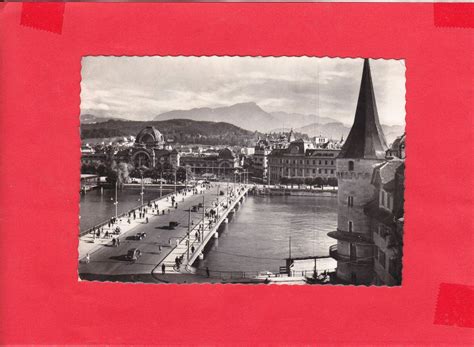 Luzern Seebr Cke Bahnhof Oldtimer Belebt Kaufen Auf Ricardo