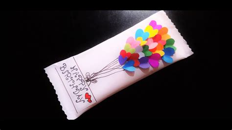 Chocolate Wrapper Handmade Tutorial Diy Craft365 Youtube