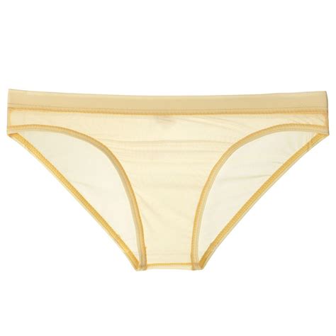 Clearance Under Tmoyzq Men S Sexy Mesh Underwear No Pouch Slim Fit Bikini Briefs Soft