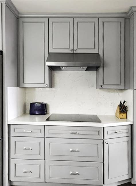 Home Cabinet Westbury K Style Grey Maple Tiny Kitchen Kitchen