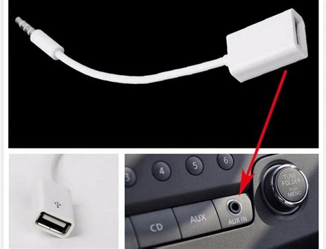 Кабель переходник с USB на 4pin miniJack 3.5