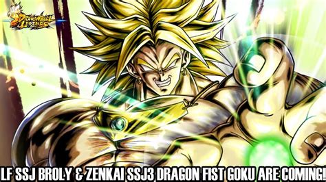 Lf Ssj Broly Zenkai Ssj Dragon Fist Goku Are Coming Dragon Ball