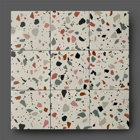 Vloertegel 20x20 Cm Terrazzo Multicolor A317 Decor Tegels RBTegels Nl