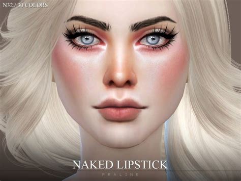 Naked Lipstick N The Sims Catalog