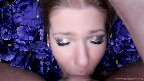 Artistic Dream Porn Slow Deep Blowjob With Angel On A Pillow With Flowers Angel Eyes