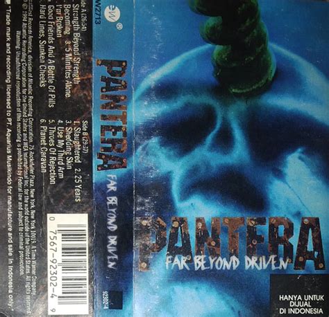 Pantera - Far Beyond Driven (1994, Cassette) | Discogs