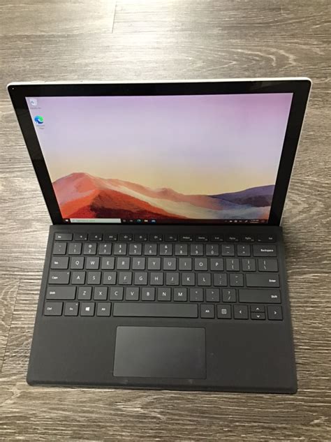 Microsoft Surface Pro 7 Intel Core I3 10th Gen 120ghz 4gb Ram 128gb