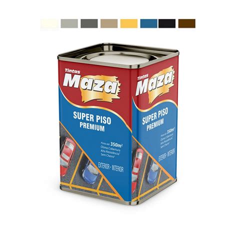 Tinta Pisos E Muros Super Resist Ncia Premium Litros Rede Construlider