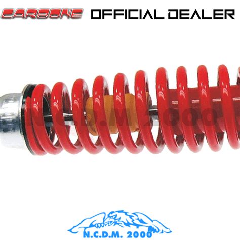 Rear Shock Adjustable Red CARBONE Vespa 50 Special R L N EBay