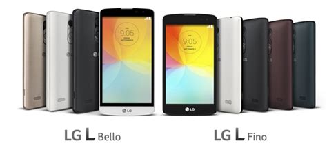 Lg To Unveil Entry Level Smartphones L Bello And L Fino At Ifa