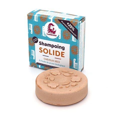 Lamazuna Shampooing Solide Cheveux Secs G