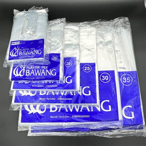 Jual PLASTIK TERMURAH Kantong Plastik Bawang Kresek Bening Premium