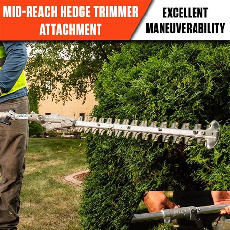 Echo In Mid Reach Hedge Trimmer Attachment For Echo Gas