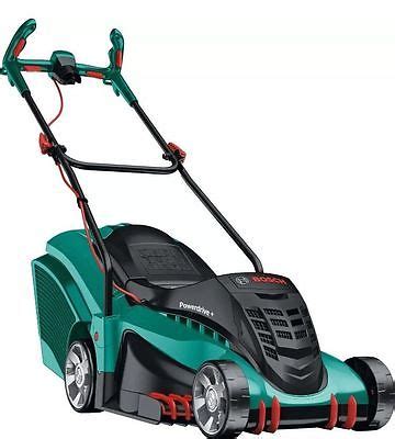 New Bosch Rotak Er Rotary Push Lawn Mower Ergoflex Electric Corded