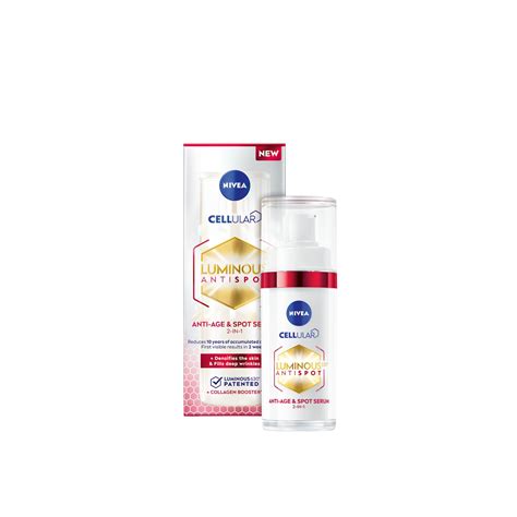 Nivea Cellular Luminous 630 2 In 1 Anti Age Spot Serum 30Ml