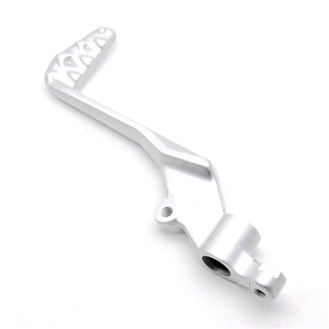 Chrome Motorcycle Aluminum Brake Pedal Rear Foot Brake Lever For Ducati