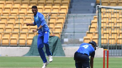 Prasidh Krishna returns to action with four wickets in KSCA T20 ...