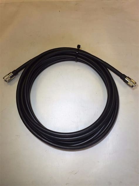 Ft Rg Coax Coaxial Low Loss Cable W Male Pl Cb Ham Rg U