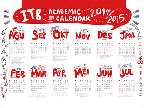 Free Printable Academic Year Calendar