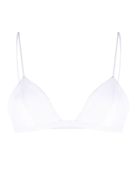 Buy Jade Swim Perfect Match Bikini Top White At Off Editorialist