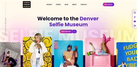 Denver Selfie Museum Web Design Success Story Digital Spice