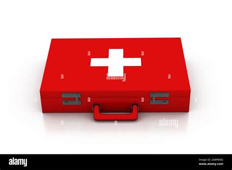 First Aid Kit 3d Stock Photo Alamy