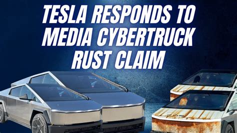 Tesla Responds To New York Post Claims That Cybertrucks Are Rusting