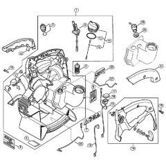 BG46 DZ Blower Parts Stihl Petrol Blower Parts BG Stihl Blowers