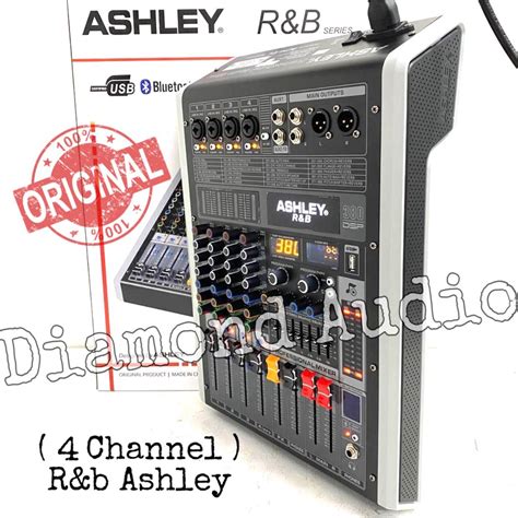 Jual Mixer Audio Ashley R B 4 Channel Usb Bluetooth Original Mixing