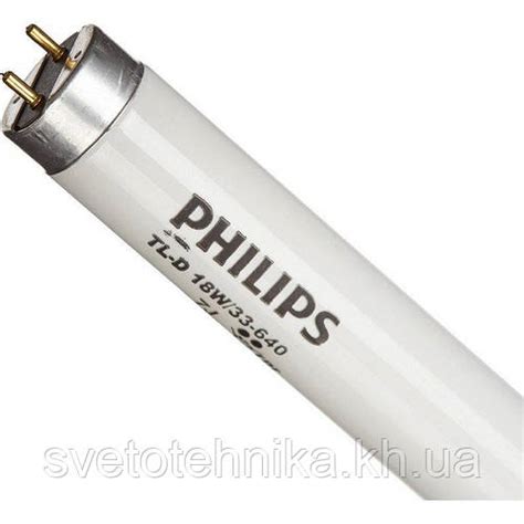 Люмінесцентна лампа 60 см Philips TL-D 18W/54-765 G13 T8 STANDARD (ID ...