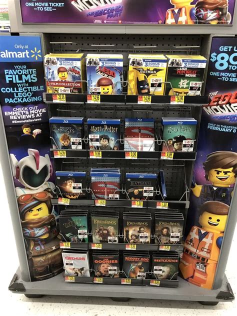 New LEGO movie Blu-ray editions with bonus minifigures at Wal*Mart