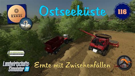 Ls Ostseek Ste Ernte Mit Zwischenf Llen Youtube