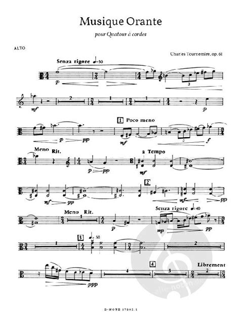 Charles Tournemire Piano Sheet Music Buy Online