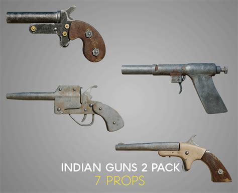 Indian Guns 2 PACK - FlippedNormals