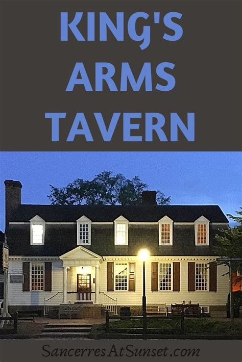 Kings Arms Tavern At Colonial Williamsburg