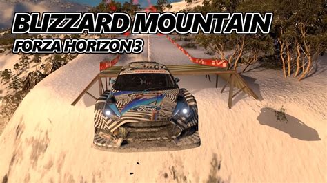 First Look At Blizzard Mountain Expansion On Pc Forza Horizon 3 Youtube