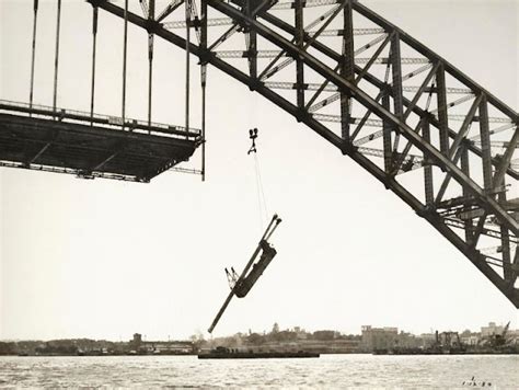 Sydney Harbour Bridge Under Construction Through Amazing Photos ~ Vintage Everyday