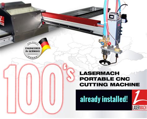 Alfa Metal Machinery 100s Lasermach Portable Cnc Cutting Machine