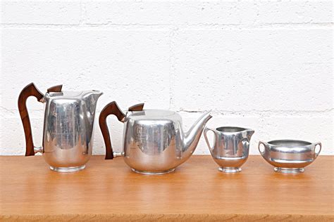 Midcentury Coffee And Tea Service Set By Picquot Ware S At Stdibs