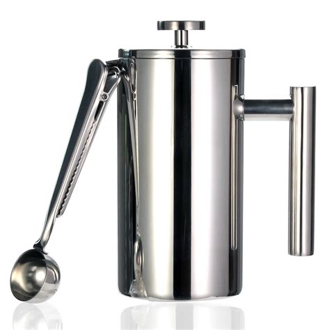 Best French Press Coffee Maker Double Wall Stainless Steel Keeps