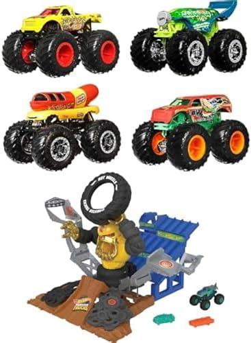 Amazon Hot Wheels Trucks Playset