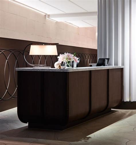 Pin by xu sandy on 前台 in 2021 Reception desk design Luxurious