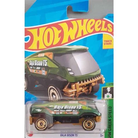 Hot Wheels Green Speed Baja Bison T Universo Hot Wheels