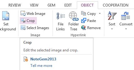 Crop Picture In OneNote Page Office OneNote Gem Add Ins