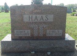 Homer Haas 1905 1977 Mémorial Find a Grave