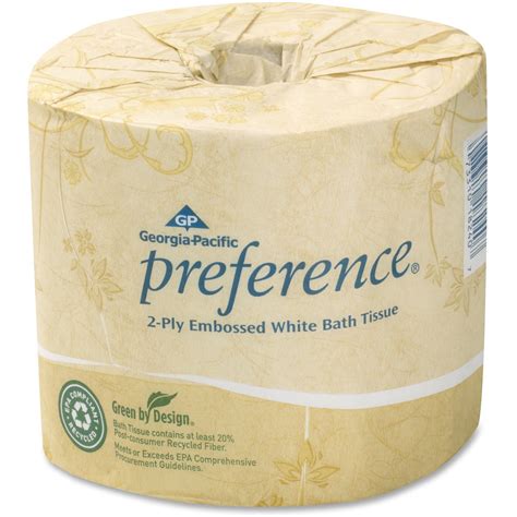 Georgia Pacific Professional Preference 2 Ply Embossed Toilet Paper