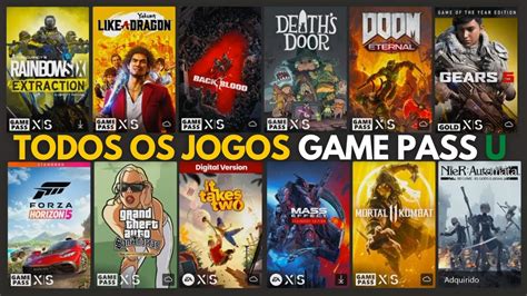 Lista Completa Atualizada Todos Os Jogos Do XBOX GAME PASS ULTIMATE