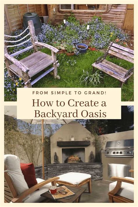 How To Create A Backyard Oasis Turning The Clock Back